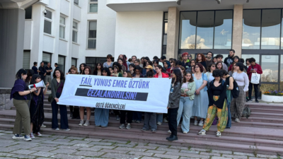 ODTÜ'lü öğrenciler, üniversitelerin yelken topluluklarının Muğla'da düzenlediği ortak etkinlik sırasında