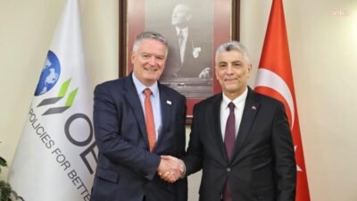 Ticaret Bakanı Ömer Bolat, OECD Genel Sekreteri Mathias Cormann ile