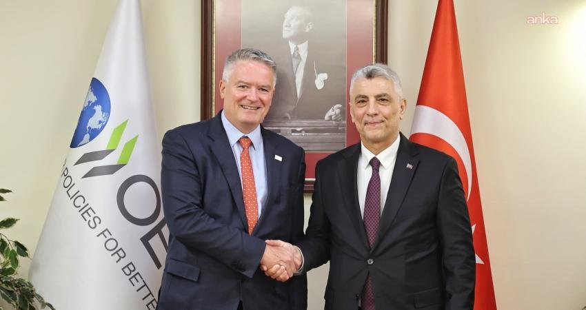 Ticaret Bakanı Ömer Bolat, OECD Genel Sekreteri Mathias Cormann ile