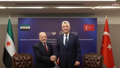 Ticaret Bakanı Ömer Bolat, Suriye Ticaret ve Sanayi Bakanı Nidal