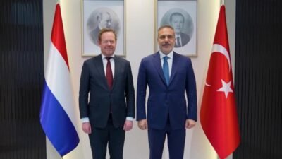 Dışişleri Bakanı Hakan Fidan, Bakanlık'ta Hollanda Adalet ve Güvenlik Bakanı