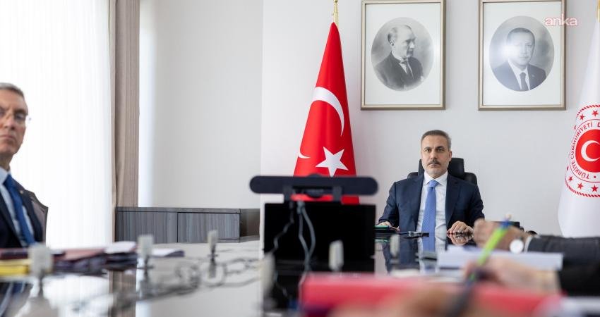 Dışişleri Bakanı Hakan Fidan, Birleşik Krallık tarafından düzenlenen Hürmüz Boğazı