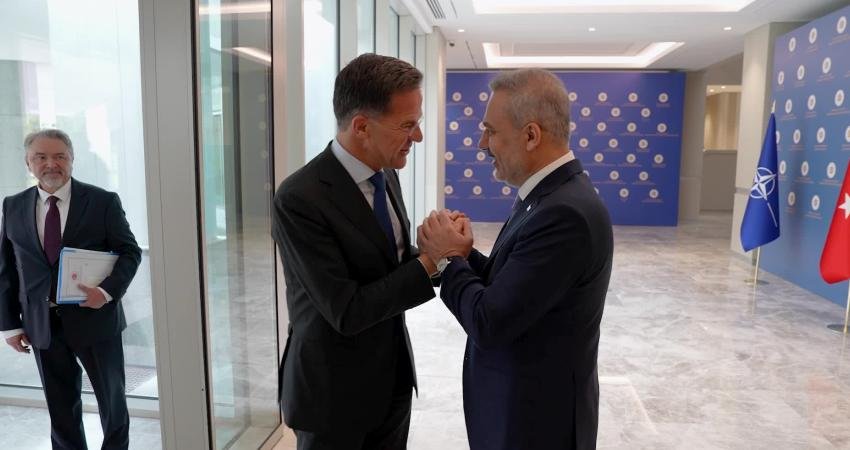 Dışişleri Bakanı Hakan Fidan, NATO Genel Sekreteri Mark Rutte ile