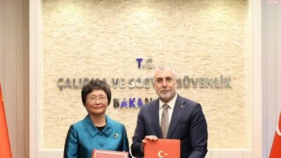 Çalışma ve Sosyal Güvenlik Bakanı Vedat Işıkhan, Çin İnsan Kaynakları