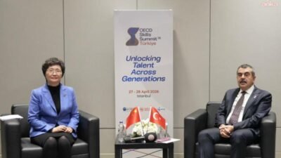 Milli Eğitim Bakanı Yusuf Tekin, OECD Beceriler Zirvesi kapsamında Çin