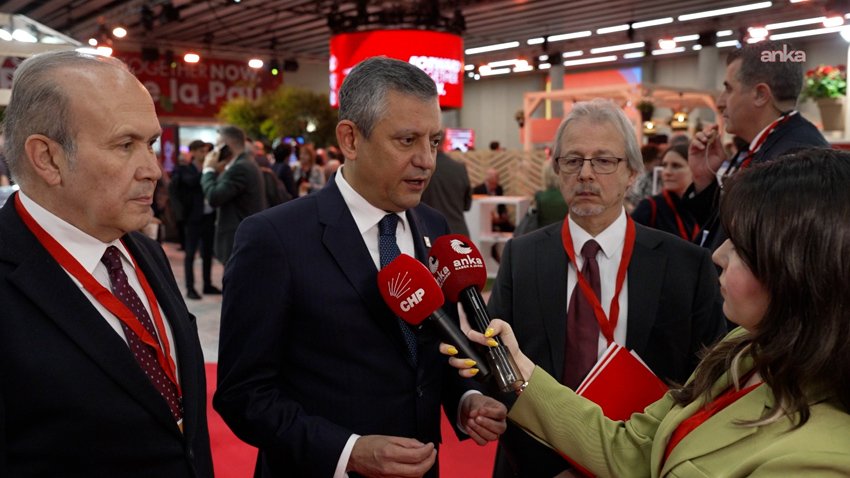 CHP Genel Başkanı Özgür Özel, Sosyalist Enternasyonal, Avrupa Sosyalist Partisi