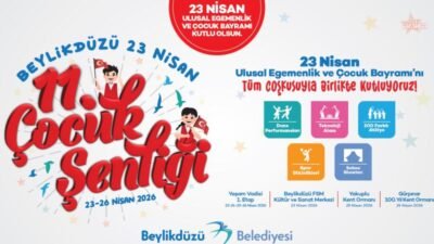 Beylikdüzü Belediyesi, 23 Nisan Ulusal Egemenlik ve Çocuk Bayramı’nı renkli