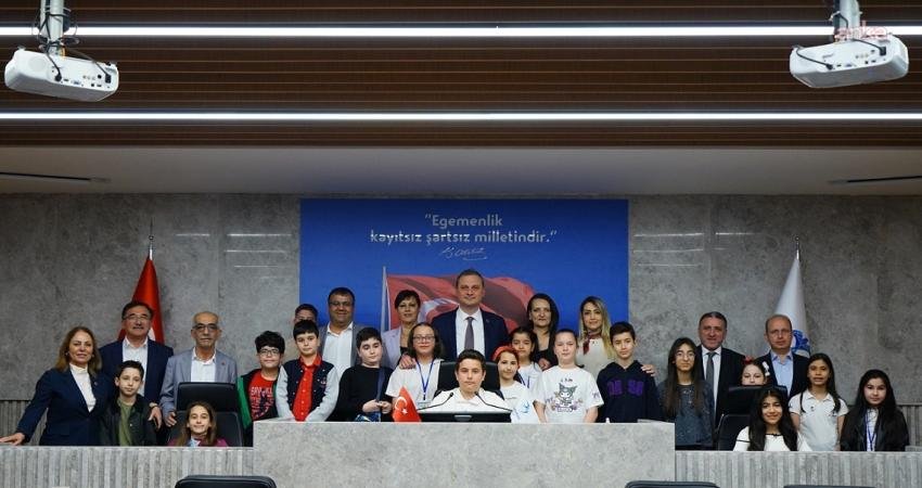 Beylikdüzü Belediyesi Çocuk Meclisi’nin 23 Nisan Ulusal Egemenlik ve Çocuk