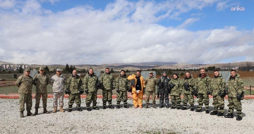 Beylikdüzü Belediyesi bünyesindeki NEFES Arama Kurtarma Ekibi’nin KBRN Takımı, Konya’da