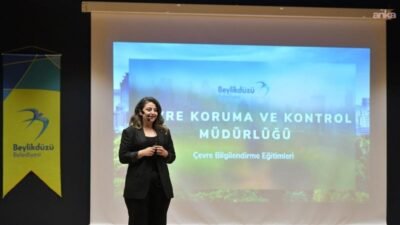 Beylikdüzü’nde çevreye duyarlı nesiller yetişiyor Beylikdüzü Belediyesi, çevre bilincini yaygınlaştırmak ve sürdürülebilir yaşam alışkanlıklarını teşvik
