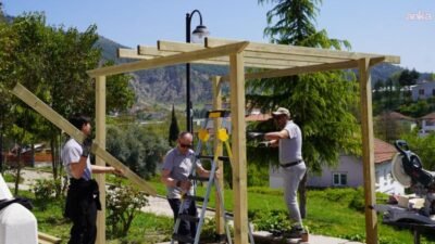 Bilecik Belediyesi Fen İşleri Müdürlüğü ekipleri, Ertuğrulgazi, Beşiktaş, İstasyon ve