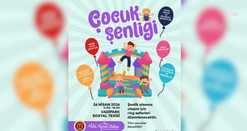 Bilecik Belediyesi tarafından 23 Nisan Ulusal Egemenlik ve Çocuk Bayramı