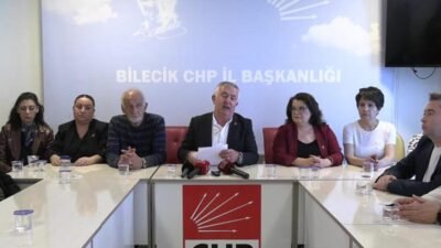 CHP Bilecik İl Başkanı Ali Özdemir, 1 Nisan 2026 tarihinde