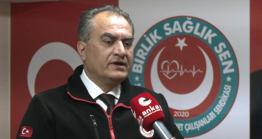 Birlik Sağlık-Sen Genel Başkanı Ahmet Doğruyol, hastane ve sağlık merkezlerinin