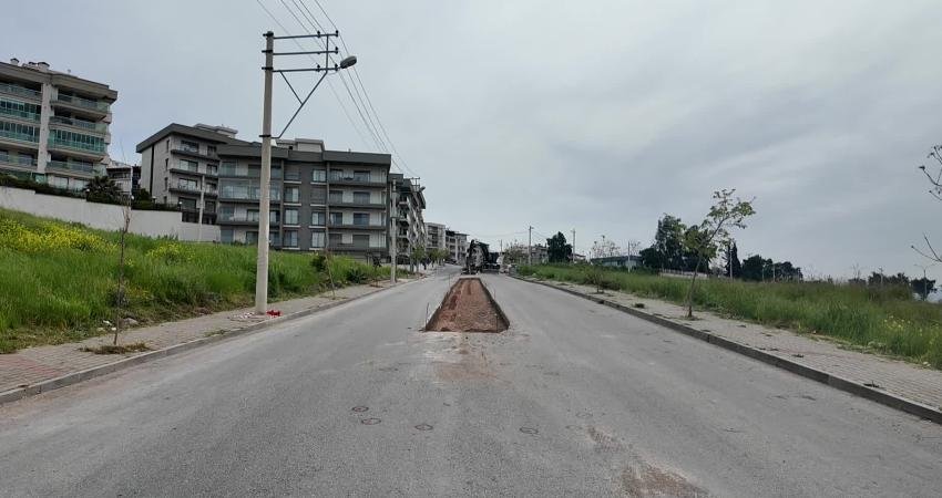 Bornova Belediyesi, Aşık Veysel Rekreasyon Alanı üzerindeki varyant yolda başlattığı