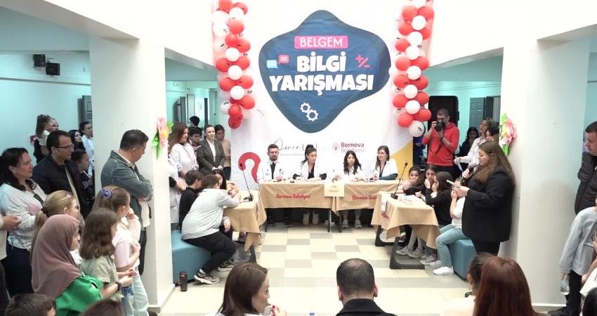 Bornova’da 4. ve 5. sınıflar arası bilgi yarışması düzenlendi Bornova Belediyesi Gençlik Eğitim Merkezi(BELGEM), 4. ve 5. sınıflar arası bilgi