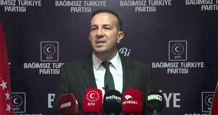 Bağımsız Türkiye Partisi (BTP) Sözcüsü Lütfullah Önder, ABD ile İran arasında