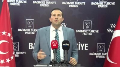 Bağımsız Türkiye Partisi (BTP) Sözcüsü Lütfullah Önder, “Emperyalizmin her tarafta