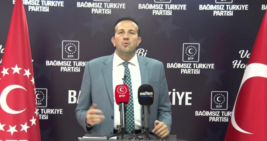 BTP Sözcüsü Önder: “Asya’da, Orta Doğu’da devletlerin birleştiği bir dönemde biz NATO’yu ülkemizde daha güçlendirerek ne yapmaya çalışıyoruz?” Bağımsız Türkiye Partisi (BTP) Sözcüsü Lütfullah Önder, “Emperyalizmin her tarafta