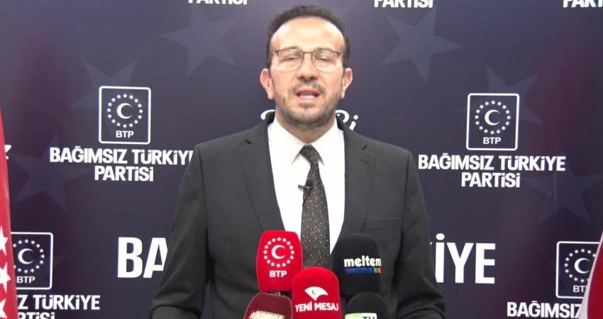 BTP Sözcüsü Önder: “İran halkı emperyalizme diz çöktürdü” Bağımsız Türkiye Partisi (BTP) Sözcüsü Lütfullah Önder, ABD ile İran