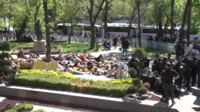 Bağımsız Türkiye Partisi (BTP), Ankara'da eylem yapan Doruk Madencilik işçilerine