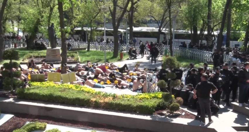 Bağımsız Türkiye Partisi (BTP), Ankara'da eylem yapan Doruk Madencilik işçilerine