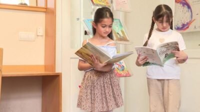 İzmir Büyükşehir Belediyesi’nin Buca’da hizmet veren Işılay Saygın Çocuk Kütüphanesi,