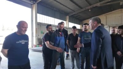 Burdur Belediye Başkanı Ali Orkun Ercengiz, 1 Mayıs Emek ve