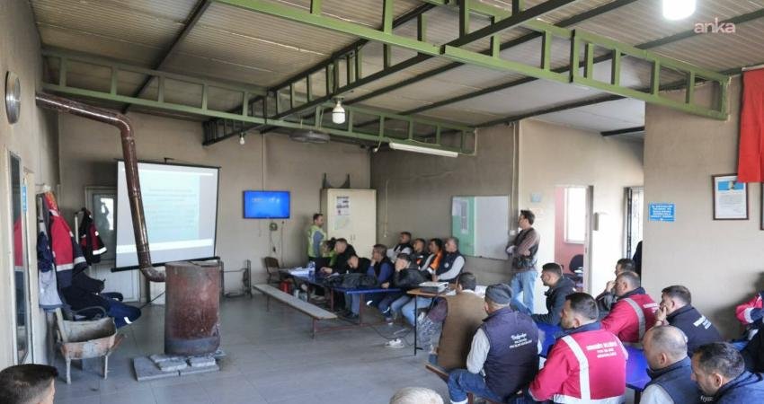 Burhaniye Belediyesi, Fen İşleri Müdürlüğü personeli için “İş Sağlığı ve