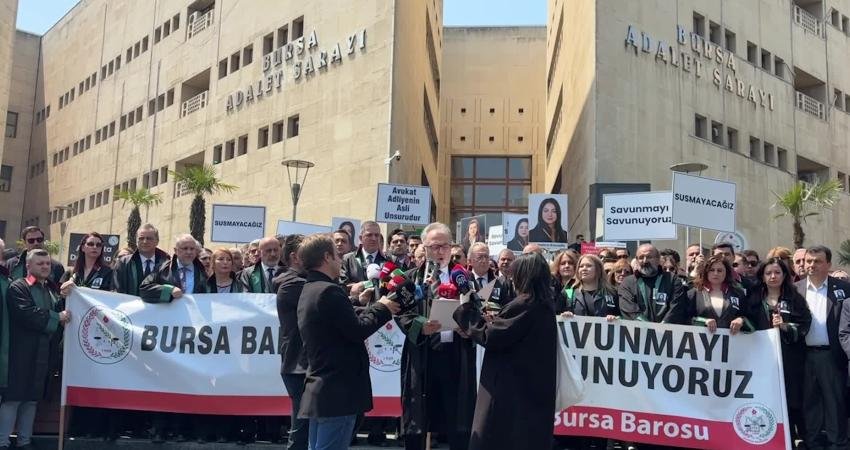 Türkiye Barolar Birliği Başkanı Erinç Sağkan, "Bir meslektaşımızı daha toprağa