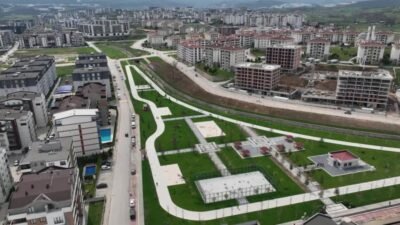 Bursa Büyükşehir Belediyesi’nin Nilüfer ilçesine kazandırdığı Balkan Bölge Parkı açılışa