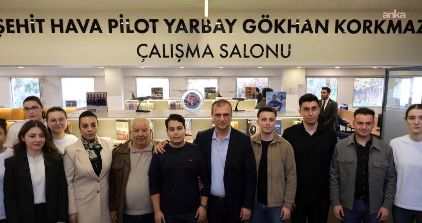 Büyükçekmece Belediyesi, şehit Hava Pilot Yarbay Gökhan Korkmaz’ın aziz hatırasını
