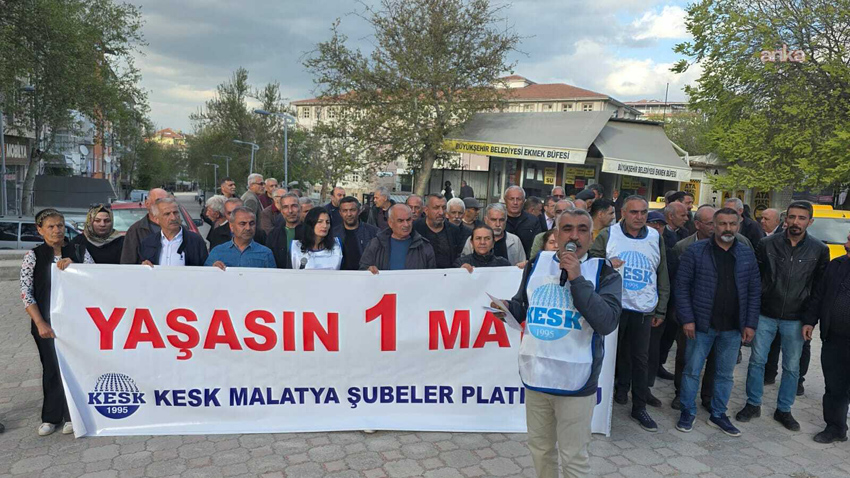 Malatya Emek ve Demokrasi Platformu'nun 1 Mayıs’a çağrısında, “Kapitalist sömürüye,
