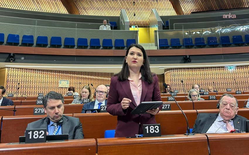 CHP Genel Başkan Yardımcısı Gökçe Gökçen, Avrupa Konseyi Parlamenter Meclisi’nde
