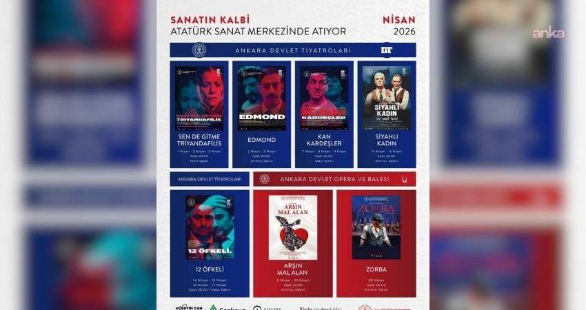 Çankaya Belediyesi’nin kültür ve sanat yaşamına kazandırdığı Atatürk Sanat Merkezi,