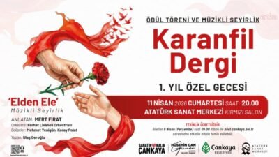 Çankaya Belediyesi tarafından “elden ele” anlayışıyla yayımlanan Karanfil Dergi, birinci