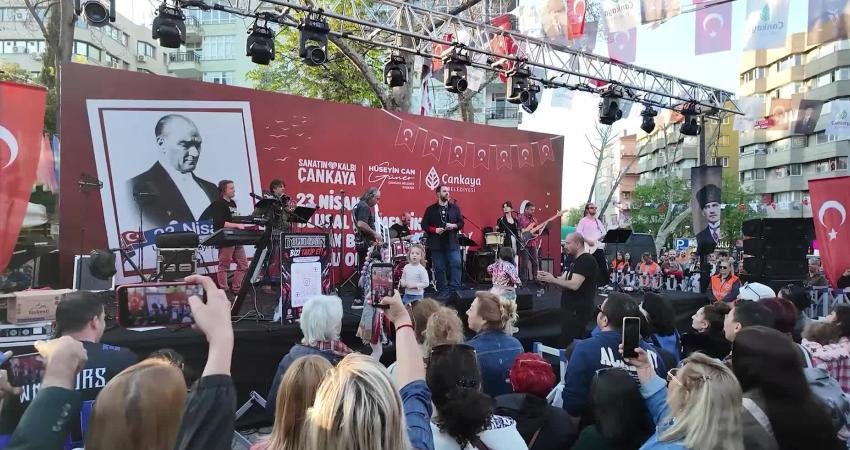 Çankaya Belediyesi, 23 Nisan Ulusal Egemenlik ve Çocuk Bayramı kutlamalarını,