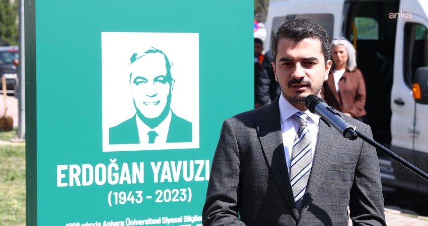 Çankaya Belediyesi'nin ilk başkanı Erdoğan Yavuzlar, Beytepe Mahallesi’nde adını taşıyan