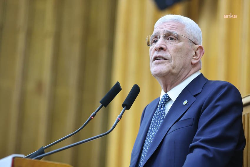 İYİ Parti Genel Başkanı Müsavat Dervişoğlu, MHP Genel Başkanı Devlet