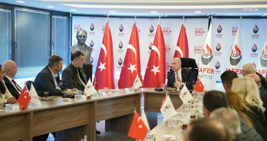 Çepni Dernekleri Konfederasyonu Ümit Özdağ’ı ziyaret etti Çepni Dernekleri Konfederasyonu Başkanı Muhammet Arif Genç ve beraberindeki heyet,