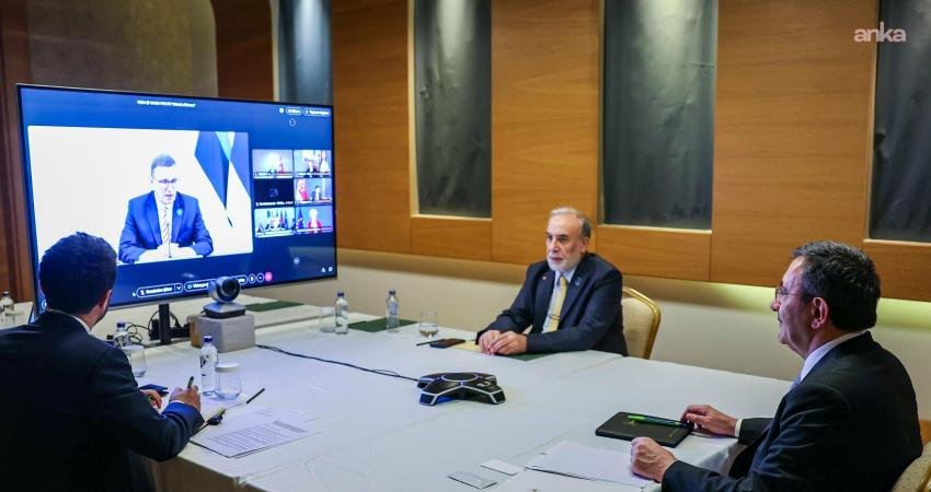 Cumhurbaşkanı Yardımcısı Cevdet Yılmaz, Hürmüz Boğazı'na ilişkin Fransa ve Birleşik