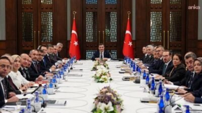 Cumhurbaşkanı Yardımcısı Cevdet Yılmaz, Bağımlılıkla Mücadele Yüksek Kurulu toplantısına ilişkin,