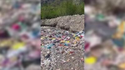 Çevre, Şehircilik ve İklim Değişikliği Bakanlığı, Rize'de açık alanda çöp dökülmesi