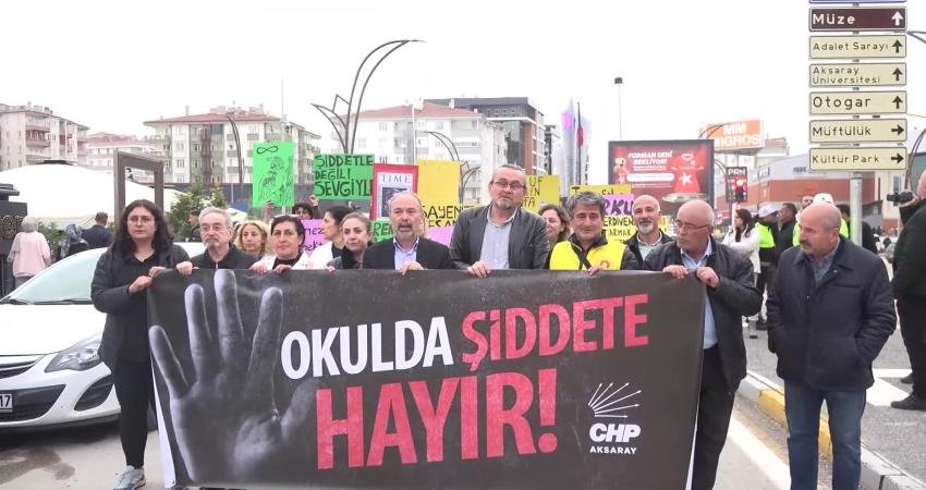 CHP Aksaray İl Başkanlığı ve gençlik örgütleri, Şanlıurfa ve Kahramanmaraş'taki okul