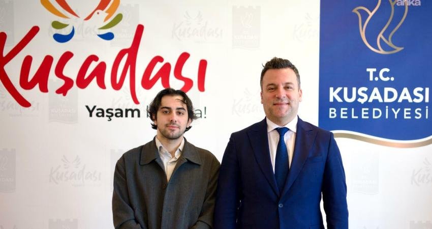 CHP Almanya Gençlik Kolları Başkanı Emir Yusuf Altun ve Başkan