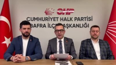 CHP Bafra İlçe Başkanı Serkan Dönüm, Bafra Belediyesi ile bağlı
