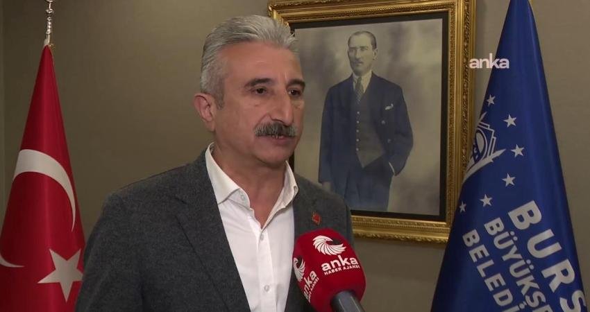 CHP Bursa İl Başkanı Yeşiltaş: “Bursa Büyükşehir Belediyesine kayyum atanamaz” CHP Bursa İl Başkanı Nihat Yeşiltaş, tutuklanarak Bursa Büyükşehir Belediye