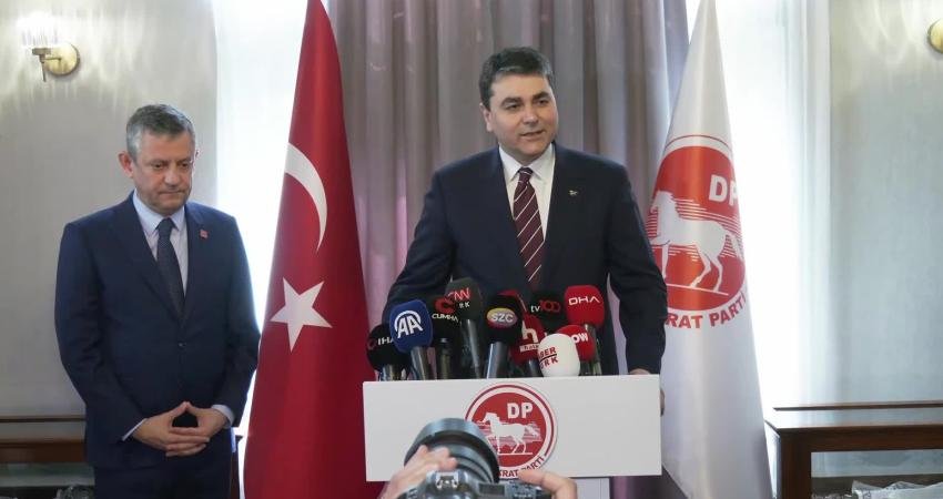 CHP Genel Başkanı Özgür Özel, ara seçim gündemiyle Demokrat Parti
