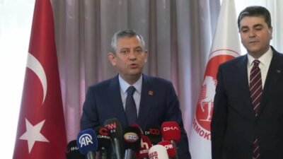 CHP Genel Başkanı Özgür Özel, Demokrat Parti Genel Başkanı Gültekin