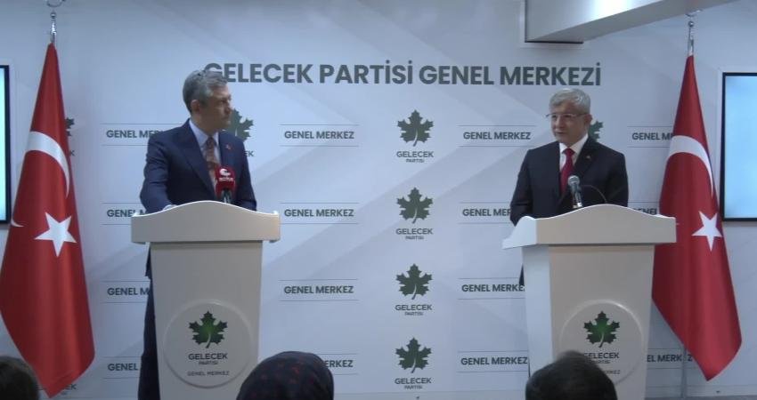 CHP Genel Başkanı Özgür Özel, ara seçim gündemiyle Gelecek Partisi